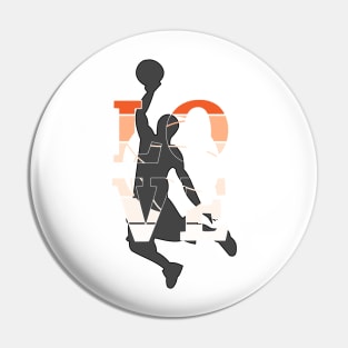 Cool Basketball Love Pin