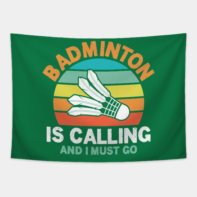 Badminton is Calling and I Must Go Tapestry by AngelBeez29