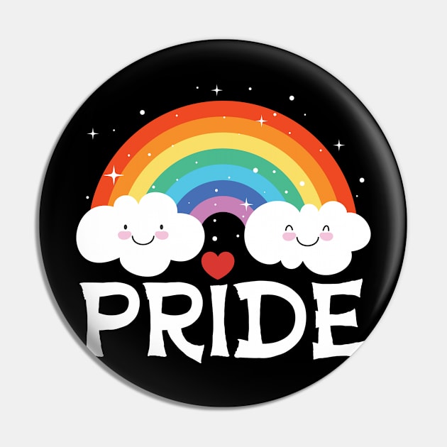 LGBT Gay Pride Month  Pride Rainbow Pin by Caskara