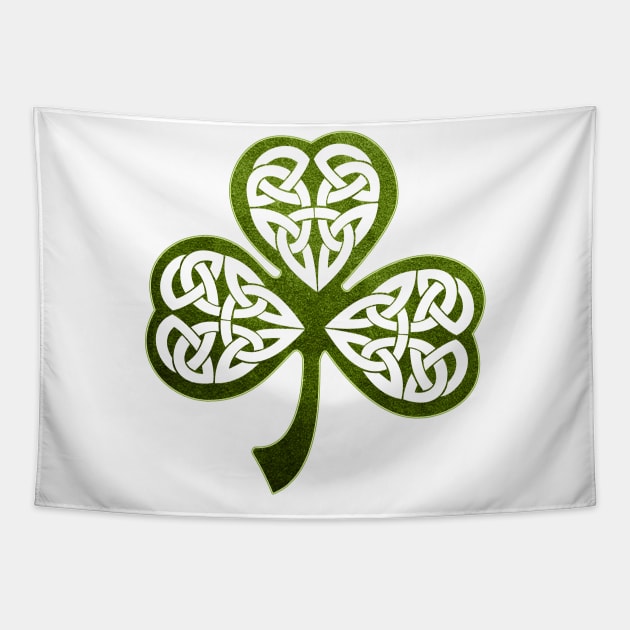 Irish Shamrock Tapestry by Civron