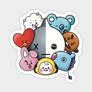 BT21 BTS Magnet