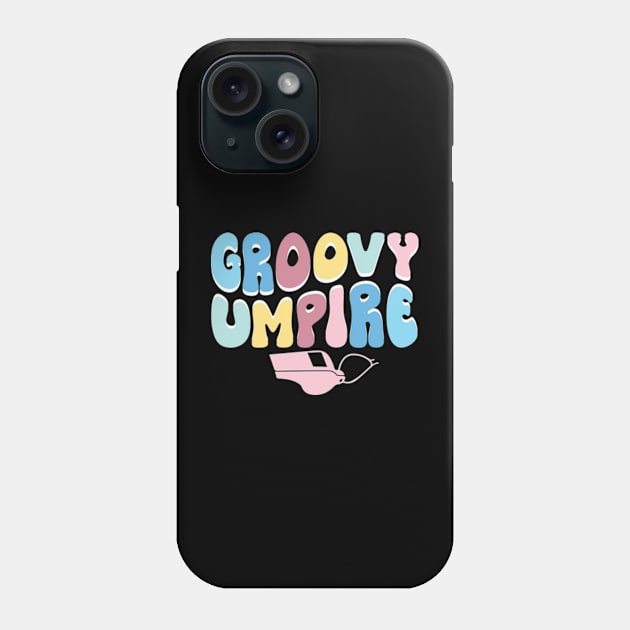 Groovy Umpire Phone Case by WyldbyDesign