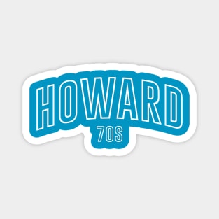 HOWARD 90s White Magnet