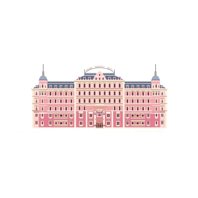 The Grand Budapest Hotel by StrayArte