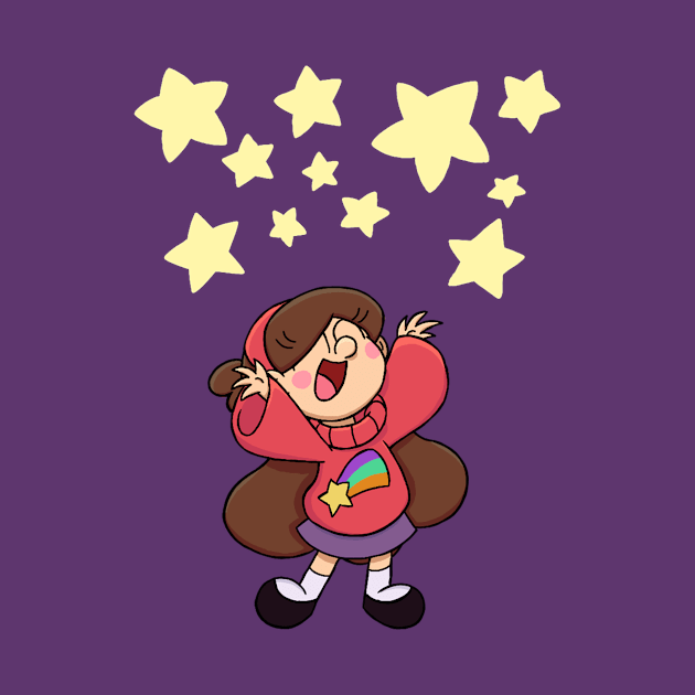 Mabel and stars by RainbowRat3