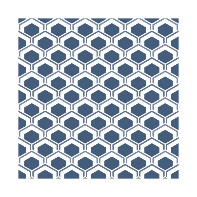 Mid Century Modern Hexagons by Makanahele