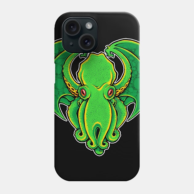 Heart Shaped Cthulhu Phone Case by DeadMonkeyShop