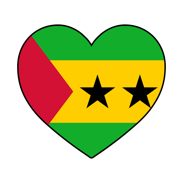 Heart - Sao Tome and Principe by Tridaak