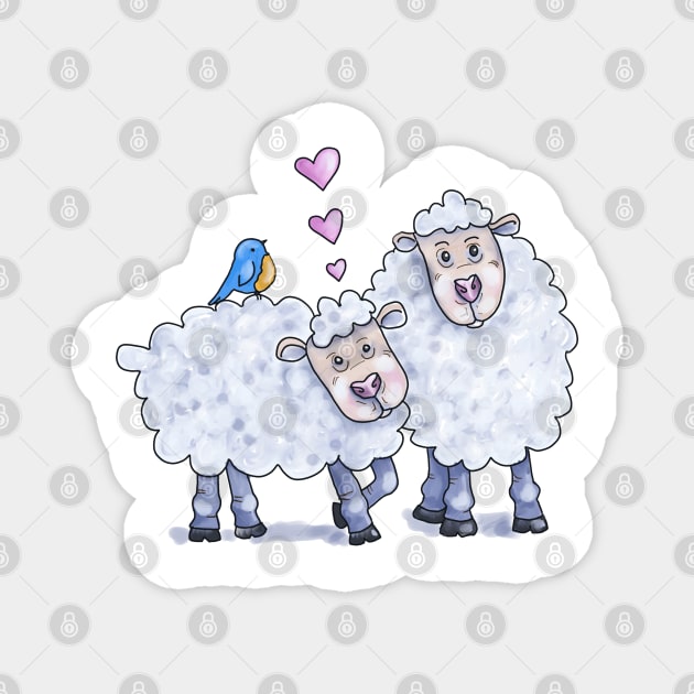 Ewe Special Magnet by Julie Townsend Studio