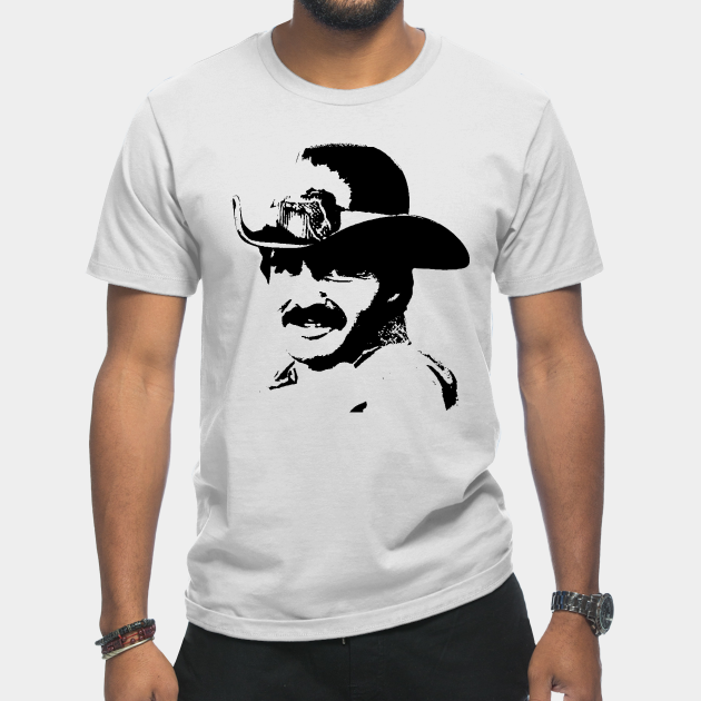 Burt Reynolds Pop Art Portrait - Burt Reynolds - T-Shirt
