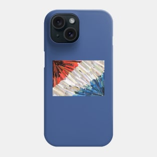 Red White and Blue Collage Phone Case