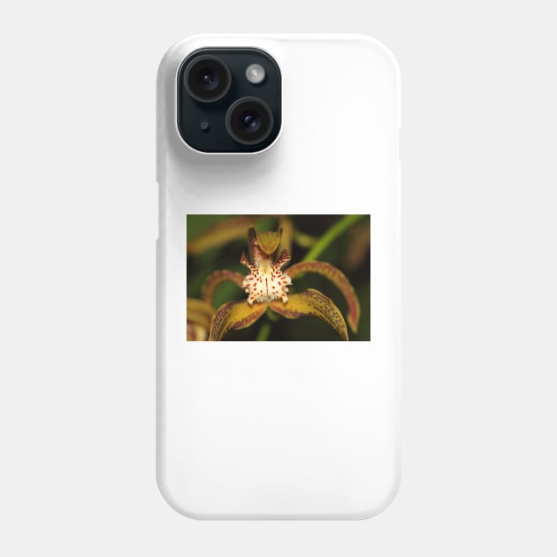 Orchid Macro Phone Case by Carole-Anne