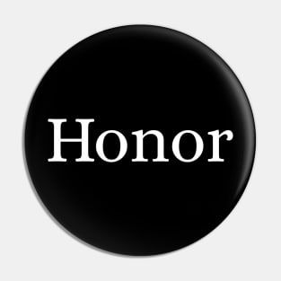 Honor Pin