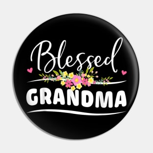 First Time Grandma Est 2020 Flora Soon To Be Grandma Gift Pin