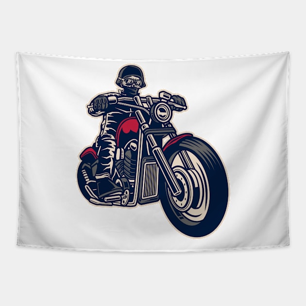 Motorbike Tapestry by ShirtyLife