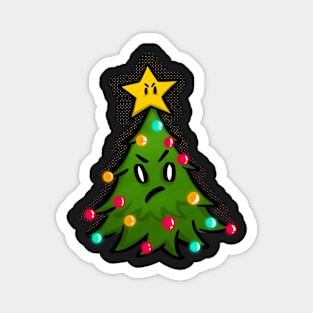 Mad Christmas Tree Magnet