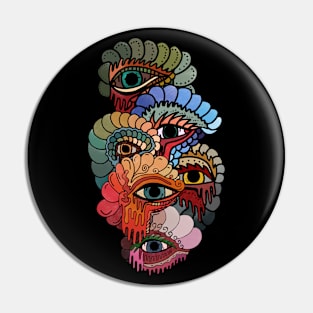 Chicken Eyes Pin