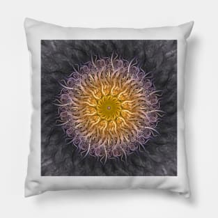 The Lights Of Spiral Serenity Pillow