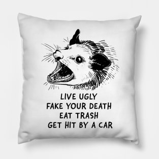 OPOSSUM QUOTES - FUNNY SAYING GIFT IDEA Pillow