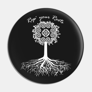 Rep Your Roots (Tall) Pin