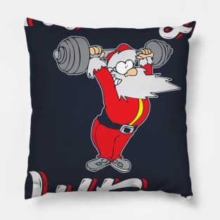 Merry Liftmas Pillow