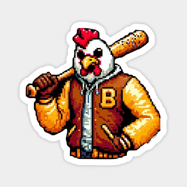 Jacket Hotline miami character for fps gamers Magnet by CachoPlayer