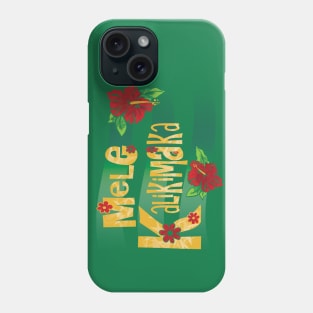 Mele Kalikimaka Phone Case