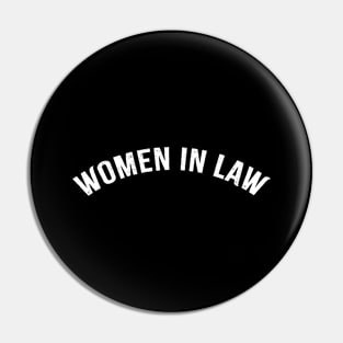 women in law Pin