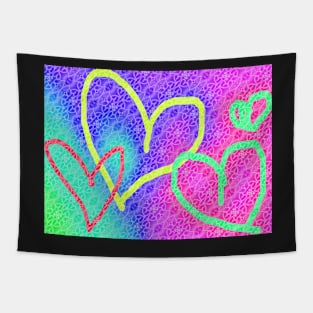 hearts Tapestry