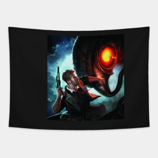 Booker Dewitt vs. Songbird version 2 (Bioshock Infinite) Tapestry