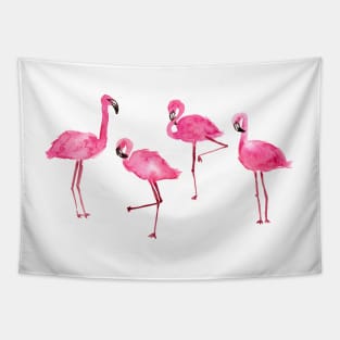 pink flamingos Tapestry