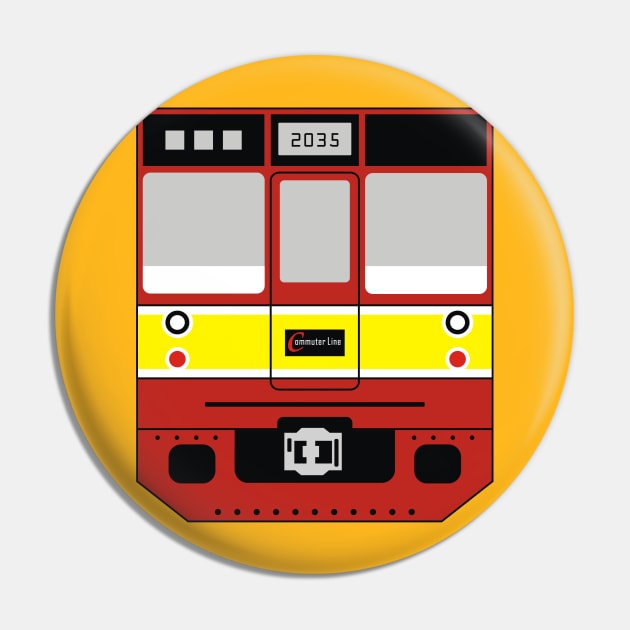 Train JR-203 Jabodetabek Commuter Line Version Pin by Indotees