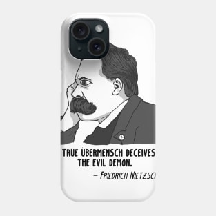 Nietzsche's Demon Phone Case