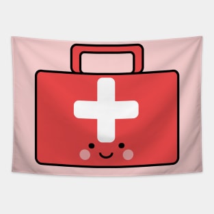 Cute First-aid box Tapestry