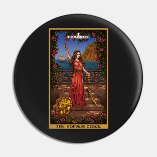 The Goddess Circe The Magician Tarot Card Pin