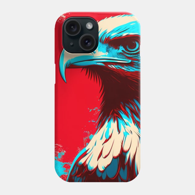 Pop Art Eagle Phone Case by Star Scrunch