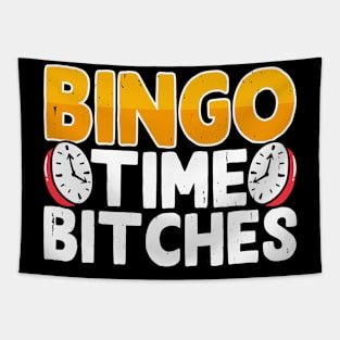 Bingo Time Bitches T shirt For Women Tapestry