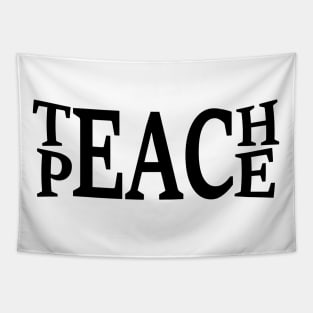 Teach Peace Tapestry