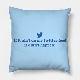 Twitter Pillow