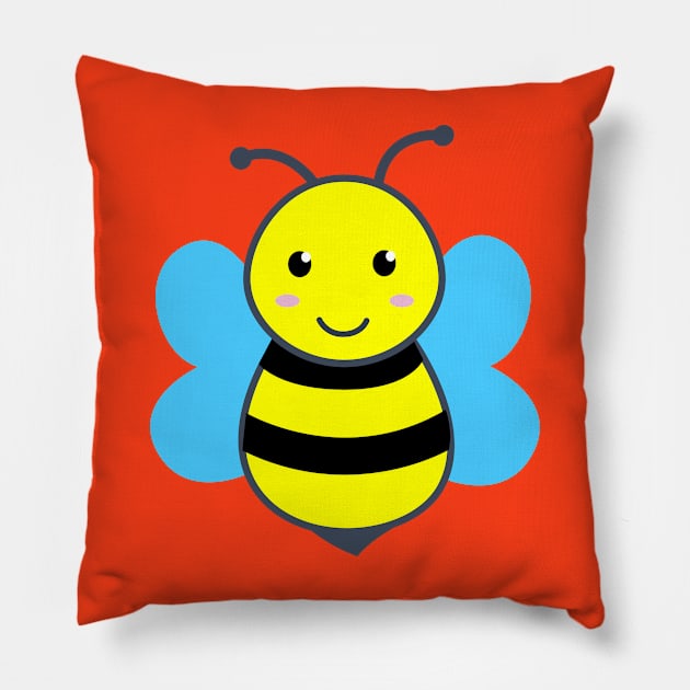 Honey Bee Pillow by samshirts