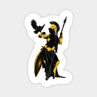 Athena Silhouette Magnet