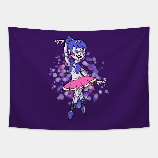 Ballora - Five Nights at Freddy's: Sister Location Tapestry by DragonfyreArts