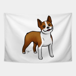 Dog - Boston Terrier - Brown Tapestry