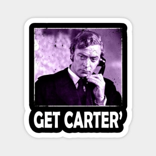 Urban Thriller Aesthetic Carter Movie Tee Magnet