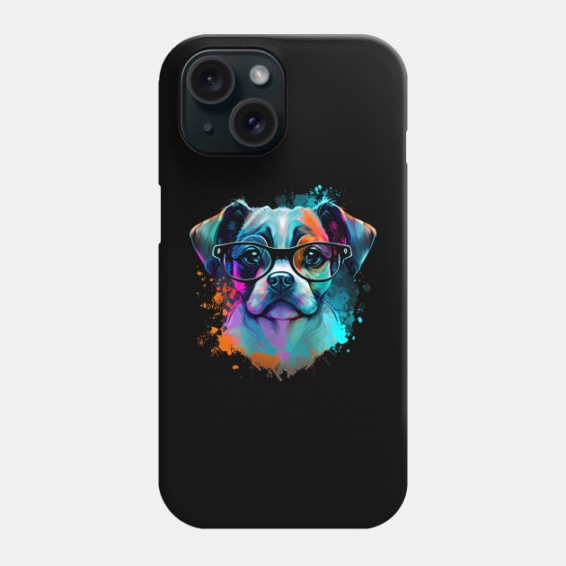 Smart dog Phone Case by GreenMary Design