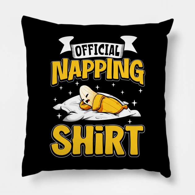 Banana - Official Napping Pillow by Modern Medieval Design