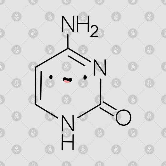 Kawaii Cytosine by Sofia Sava