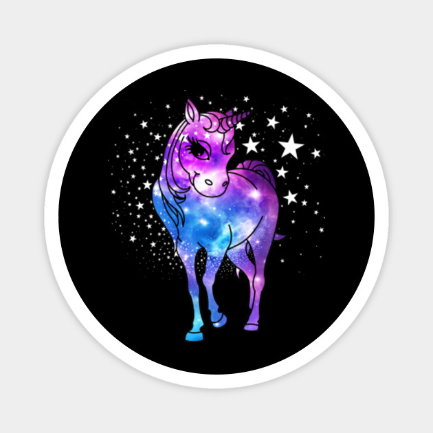 Unicorn Glitter Sparkle Rainbow Colorful Unicorn Magnet