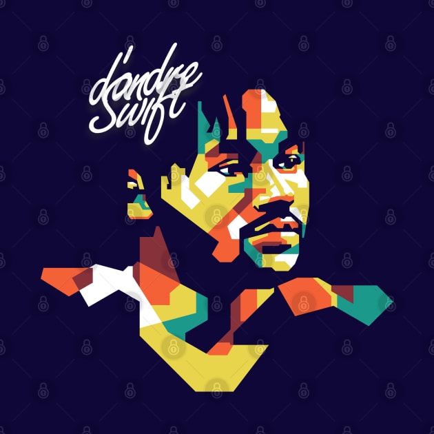 d'andre Swift on WPAP Style by pentaShop