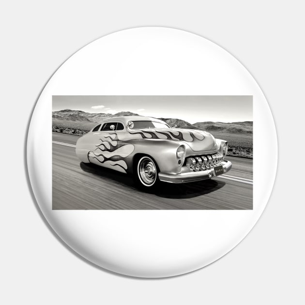 1950 Custom Mercury Coupe Pin by Burtney